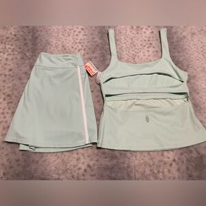FP Movement by Free People Mint Skirt Set